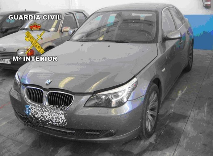 Vehículo De Lujo Recuperado Tras Un Robo