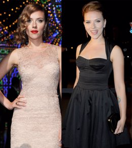Montaje De Scarlett Johansson En La Semana De La Moda De Milán 