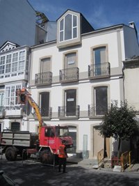 El artefacto colocado en la casa natal de Fraga estaba compuesto de dos bombonas de cámping gas y pólvora negra