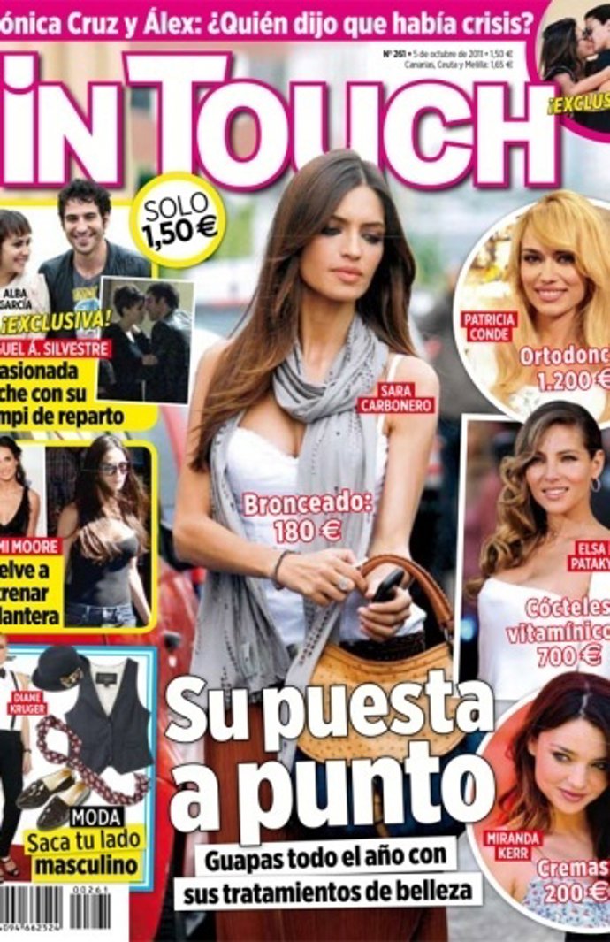 Portada De La Revista 'Intouch'