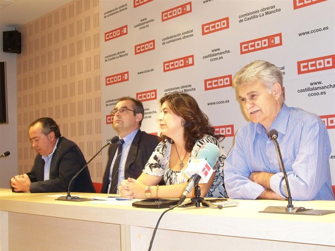 El Secretario General De Comfía-CCOO, Fernando Botica,
