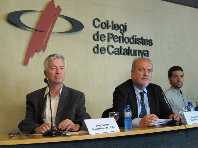 El Subdirector Del Icra, Sergi Sabater Y El Director Del Icra, Damià Barceló