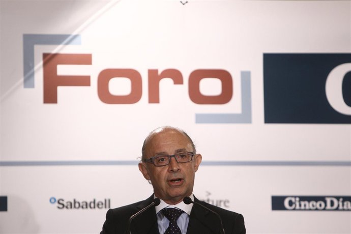 El Coordinador Económico Del PP, Cristóbal Montoro