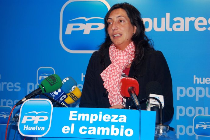 La Alcaldesa De Valverde Del Camino, Dolores López.