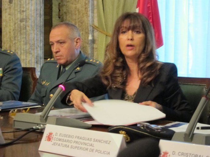 La Delegada Del Gobierno En Madrid, Dolores Carrión
