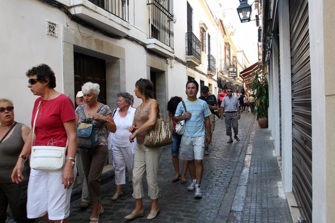 Turistas en Córdoba