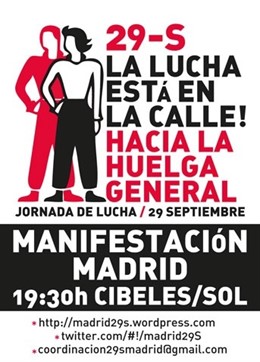 Logo De La Manifestación Del 29-S