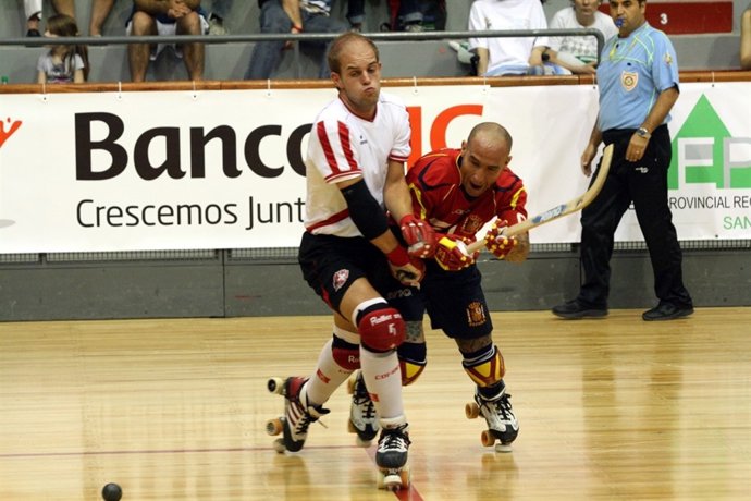 La Selección Española De Hockey Patines Derrotó A Suiza En El Mundial