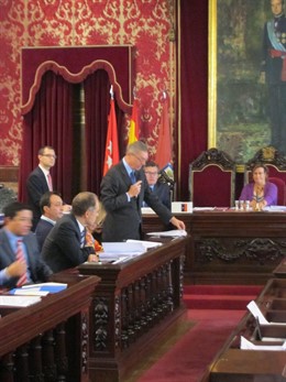 Gallardón En El Pleno Del Ayuntamiento De Madrid