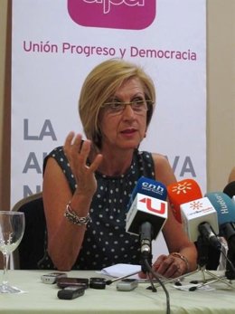 La Candidata De Upyd Al Gobierno, Rosa Díez