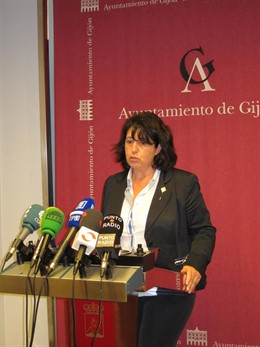 La Concejala Del PSOE De Gijón, Begoña Fernández