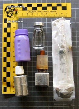Efectos Intervenidos En La Operación De La Guardia Civil