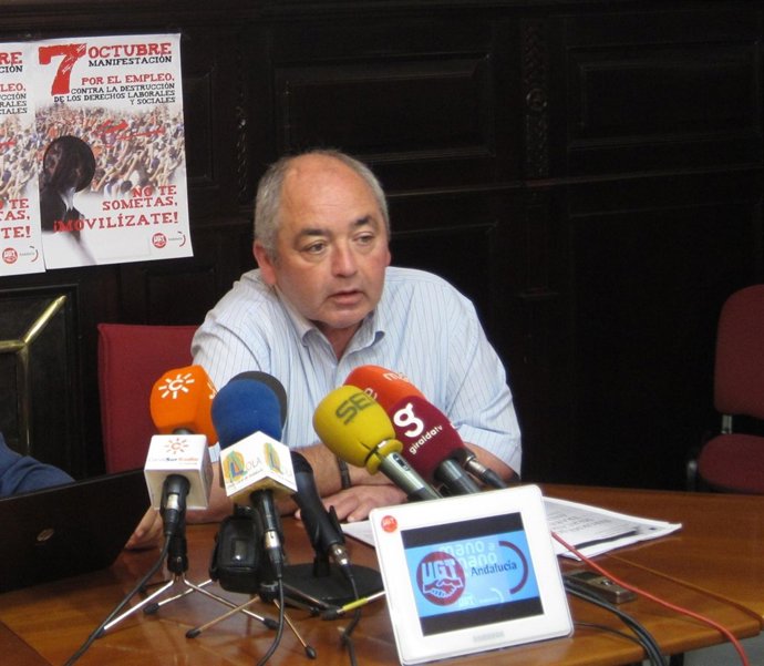 El Secretario General De UGT-A, Manuel Pastrana