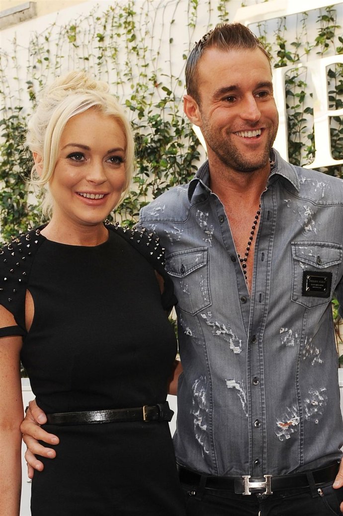 Lindsay Lohan Y El Diseñador De Moda Phillip