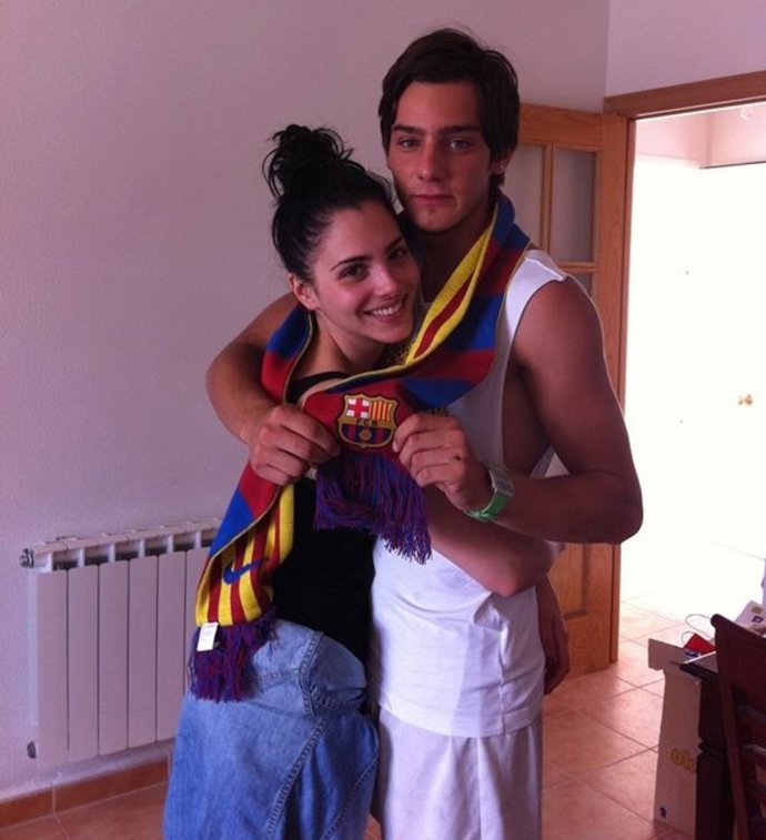 Andrea Duro Y Joel Bosqued Abrazados 