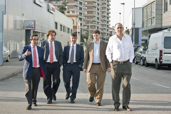 El Consejero De Obras Públicas En Torrelavega