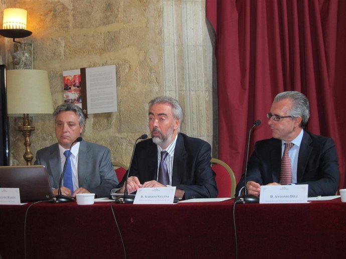 Expertos En La Materia, Durante La Presentación Del Encuentro