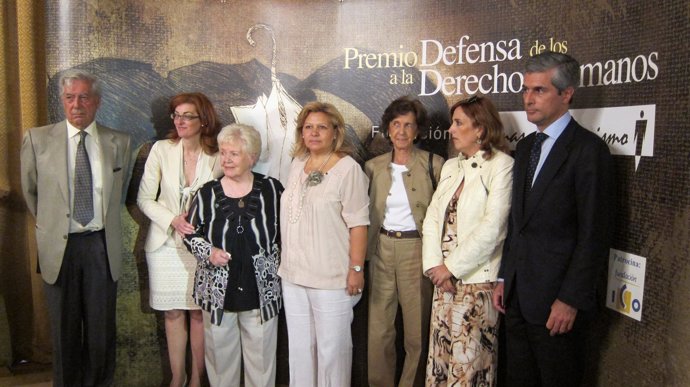 Entrega Del Premio A La Defensa De Los DDHH De La FVT