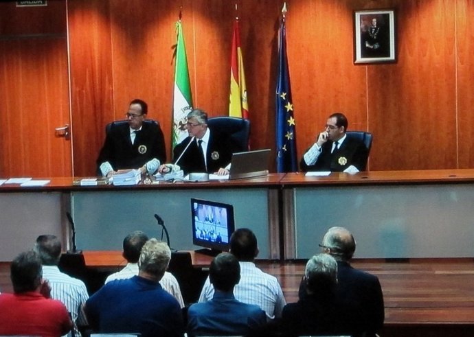 Un Momento Del Primer Día Del Juicio Por El Caso 'Troya'