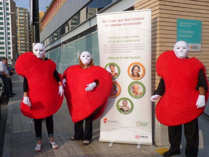 Campaña 'No Dejes Que Tus Riñones Te Rompan El Corazón'