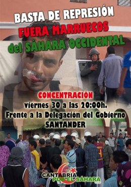 Cartel De Convocatoria De La Concentración