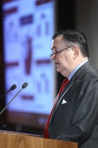 Economía/Finanzas.- (Amp) El Santander afirma que su beneficio se normalizará en tres años 