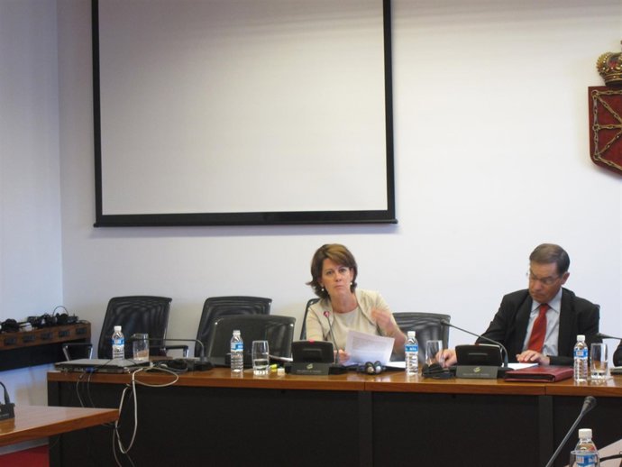 Comparecencia De Yolanda Barcina En Comisión Parlamentaria.