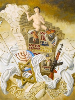 Uno De Los Cuadros De La Expuestos En El 37 Salón De Otoño