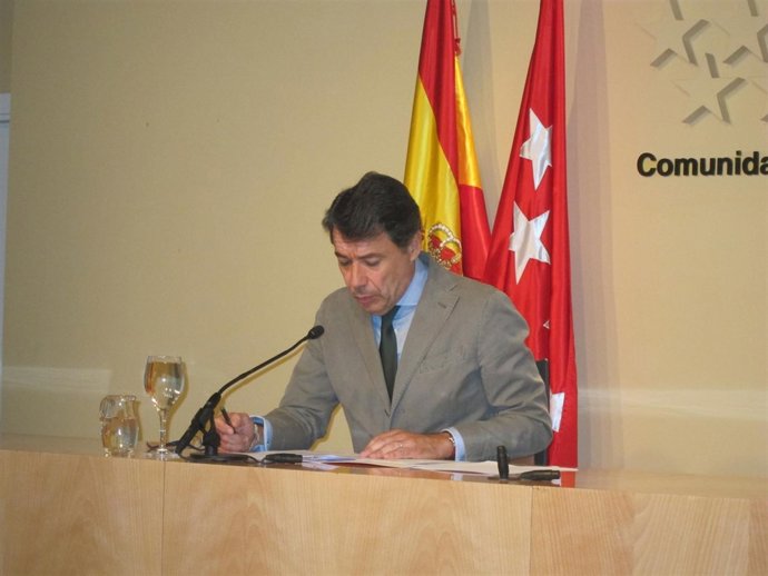 Ignacio González En Rueda De Prensa