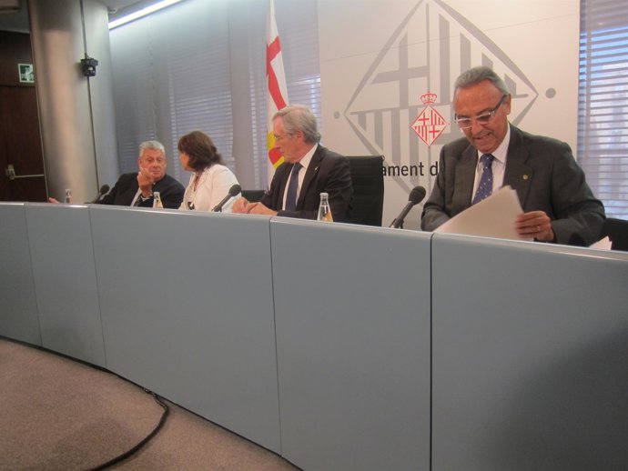 Jordi Clos, Sònia Recasens, Xavier Trias Y Joan Gaspart