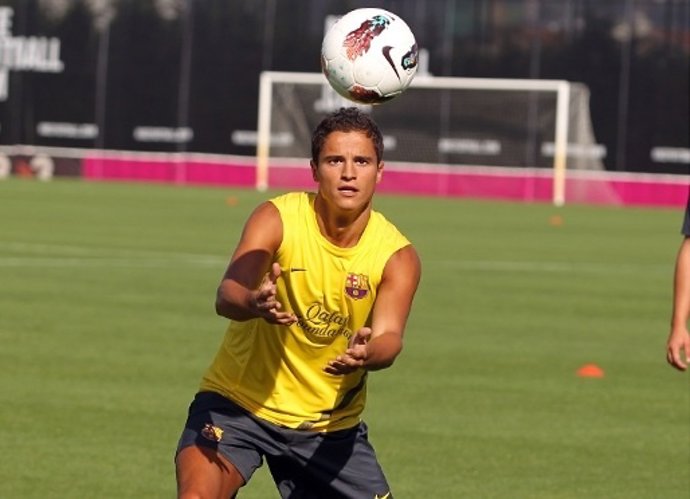 Ibrahim Afellay (FC Barcelona) En Un Entrenamiento