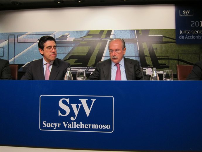 El Presidente Y El Consejero Delegado De Sacyr Vallehermoso