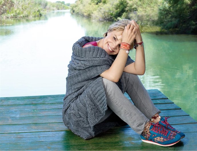 Eugenia Martínez De Irujo Promocionando La Nueva Campaña De Kelme 