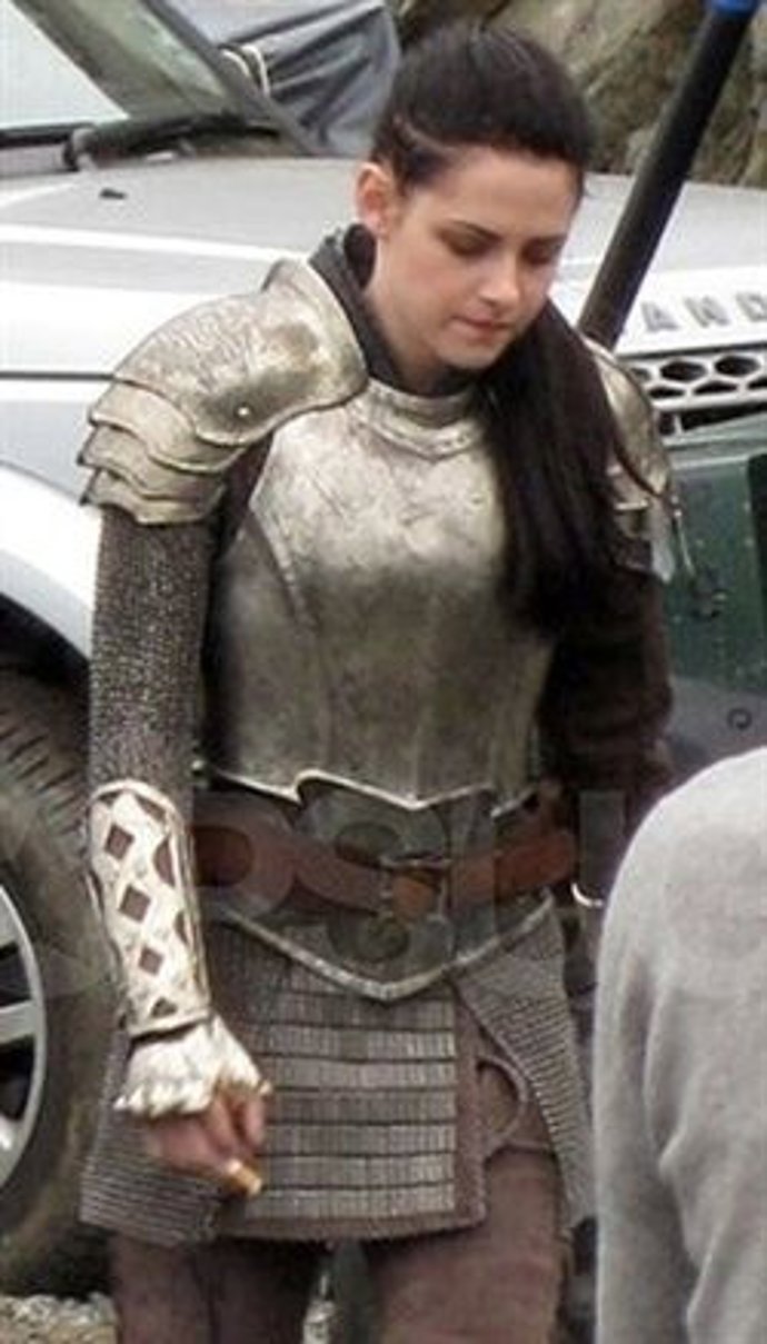 Kristen Stewart En El Rodaje De Blancanieves