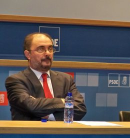 El Secretario General Del PSOE-Zaragoza, Javier Lambán