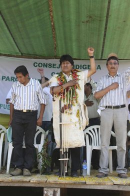 Morales Se Reúne Con Los Indígenas Del TIPNIS