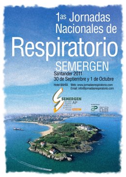 Cartel De Las Primeras Jornadas Nacionales De Respiratorio