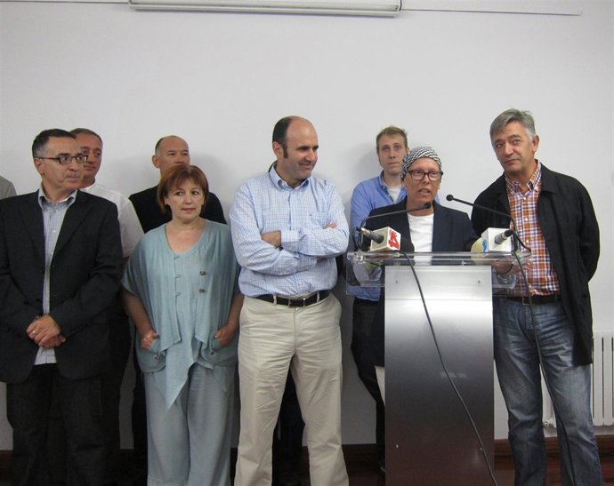 Uxue Barkos Presenta La Coalición Geroa Bai.