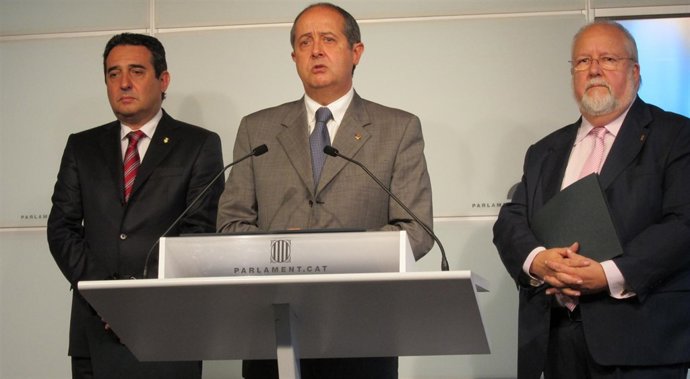 Felip Puig, Manuel Buestos Y Salvador Esteve