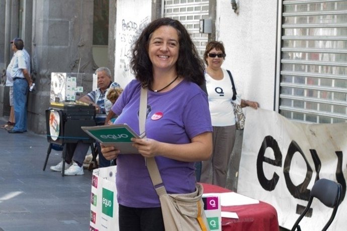 Candidata De Equo Al Congreso Por La Provincia De Las Palmas, Pilar Álvarez