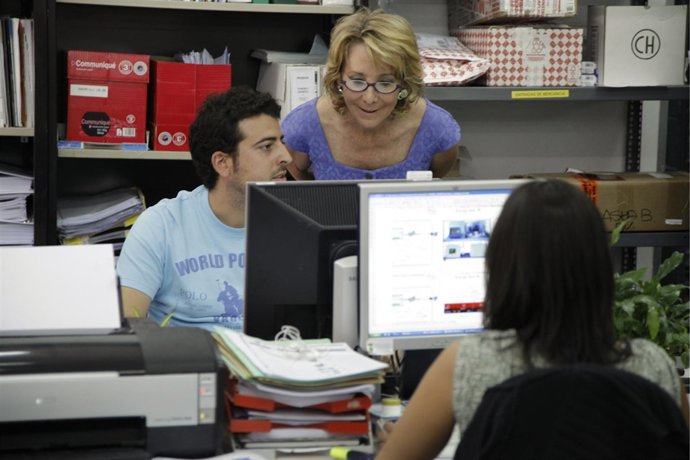 Aguirre Durante Su Visita A Ebidon