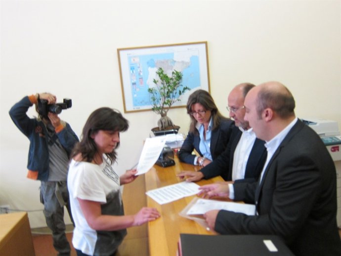 ENTREGA EN EL REGISTRO 