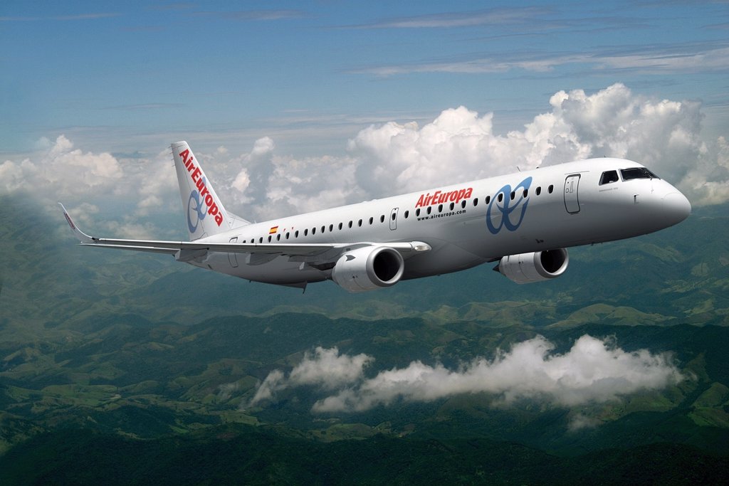 Air Europa Completa Su Flota De Once Aviones Embraer