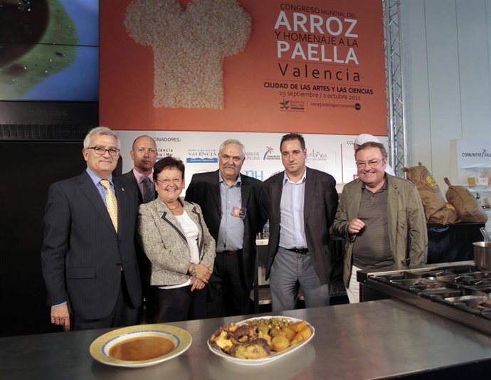 Algunos De Los Ponentes Del Congreso Del Arroz