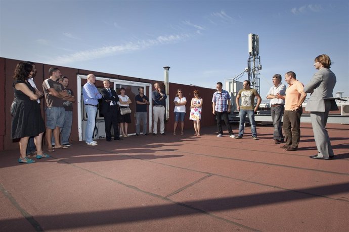  El Consejero De Industria Visita Sonkio Con Los Trabajadores De NPB