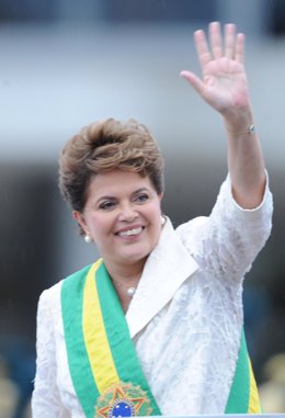La Presidenta De Brasil, Dilma Rousseff.