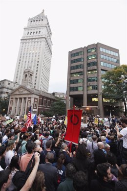 Occupy Wall Street, Manifestación En Nueva York