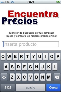 Aplicación Encuentraprecios