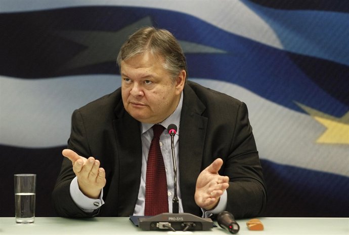 El Ministro De Economía De Grecia, Evangelos Venizelos