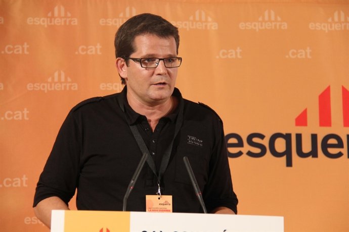 El Coordinador De La Ponencia Política De ERC, Isaac Albert